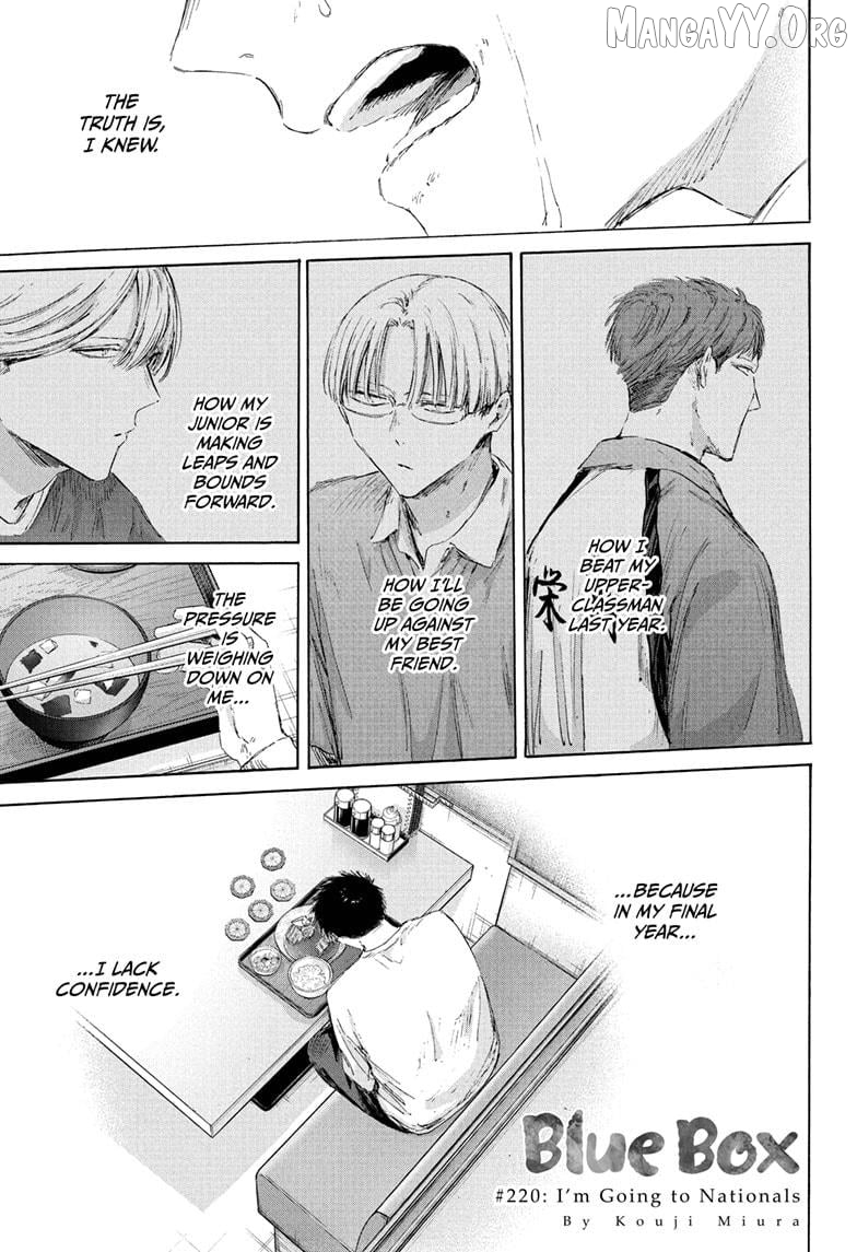 Blue Box, Chapter 220 image 01